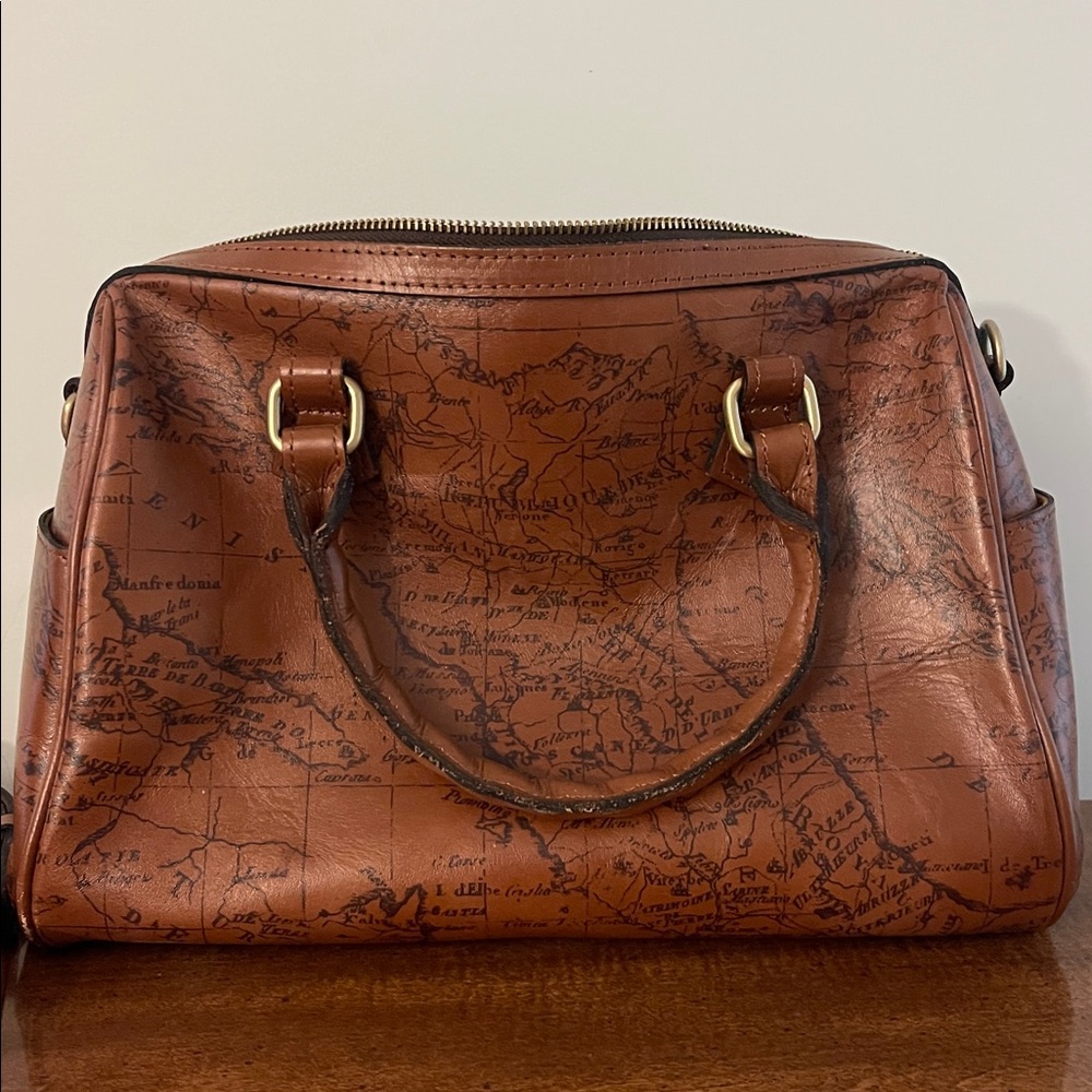 Patricia Nash Brown Travel Handbag